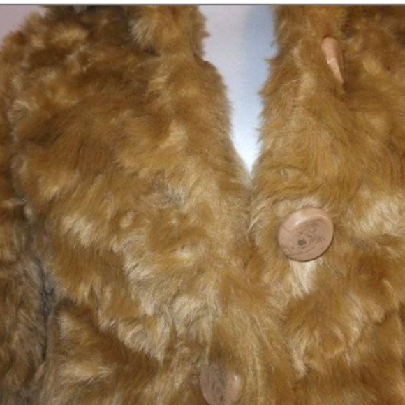 Girls CoffeeShop Faux Fur Jacket from Nordstrom XL - Picture 6 of 9